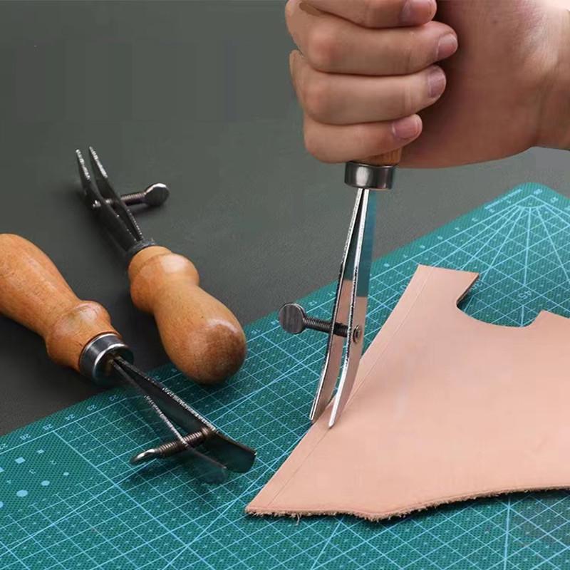 Регулируемый кожаный биговальн – обзор и цена Groover Stitching Tool